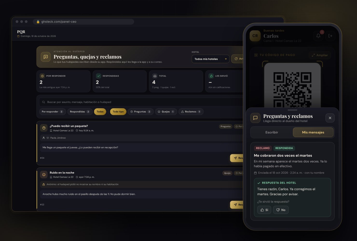 Atención al huésped